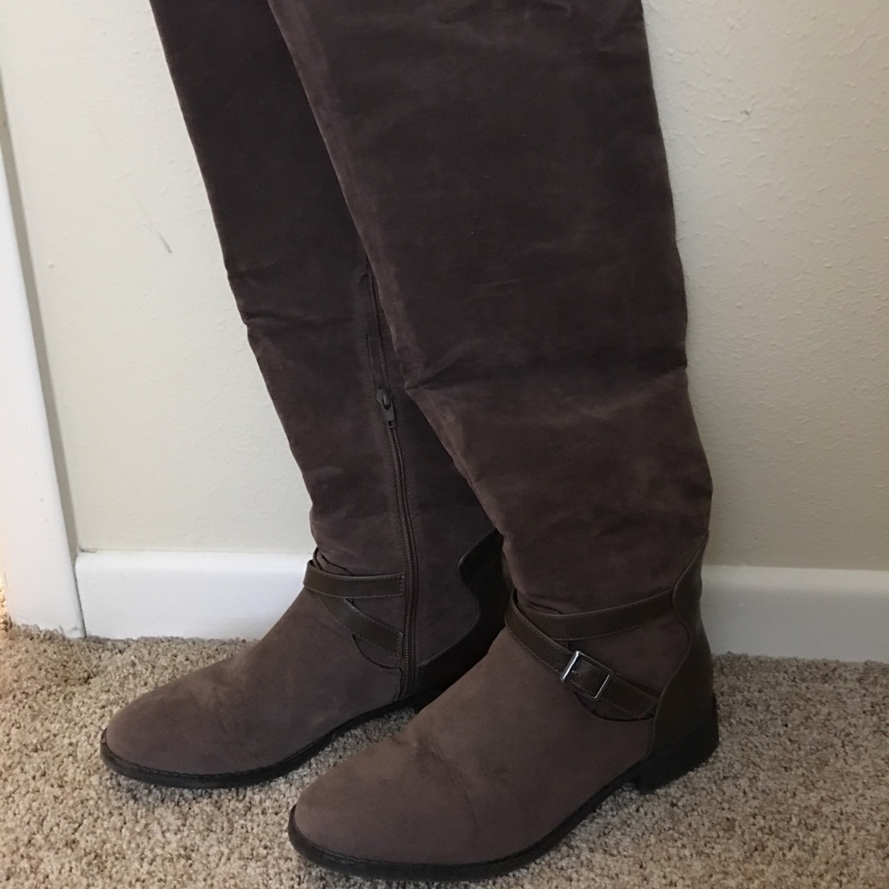 Knee high boots